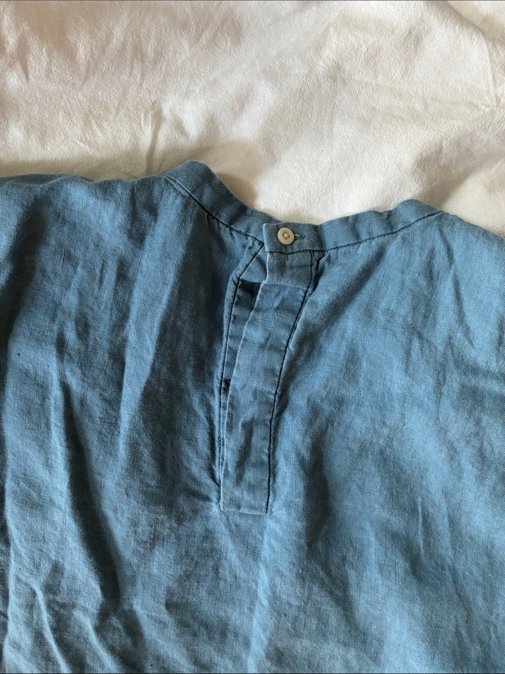 Everlane Linen Short-Sleeve Top - Picture 3 of 7
